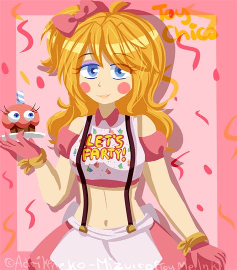 toy chica fanart|toy chica fanart human.